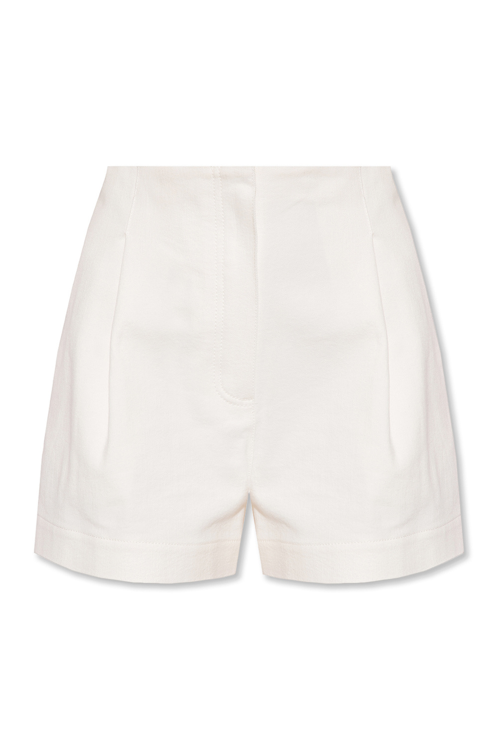 White Denim shorts scarf fendi SchaferandweinerShops KR Pantaloni fendi Mania In Triacetato Jacquard